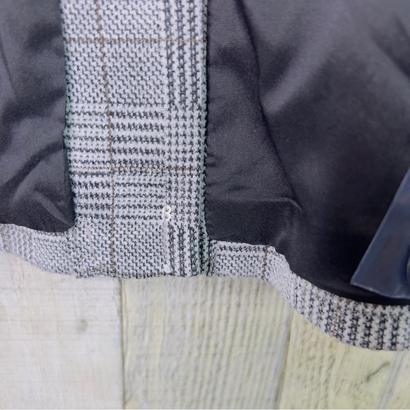 Tommy Hilfiger Size 10 Clear Palette Mixed Patter Black/Gray/White Jacket - Picture 8 of 14